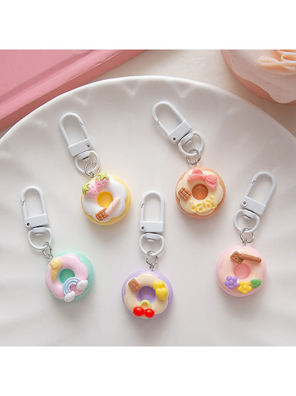 Keypus - Cute Fruit Donut Keychain