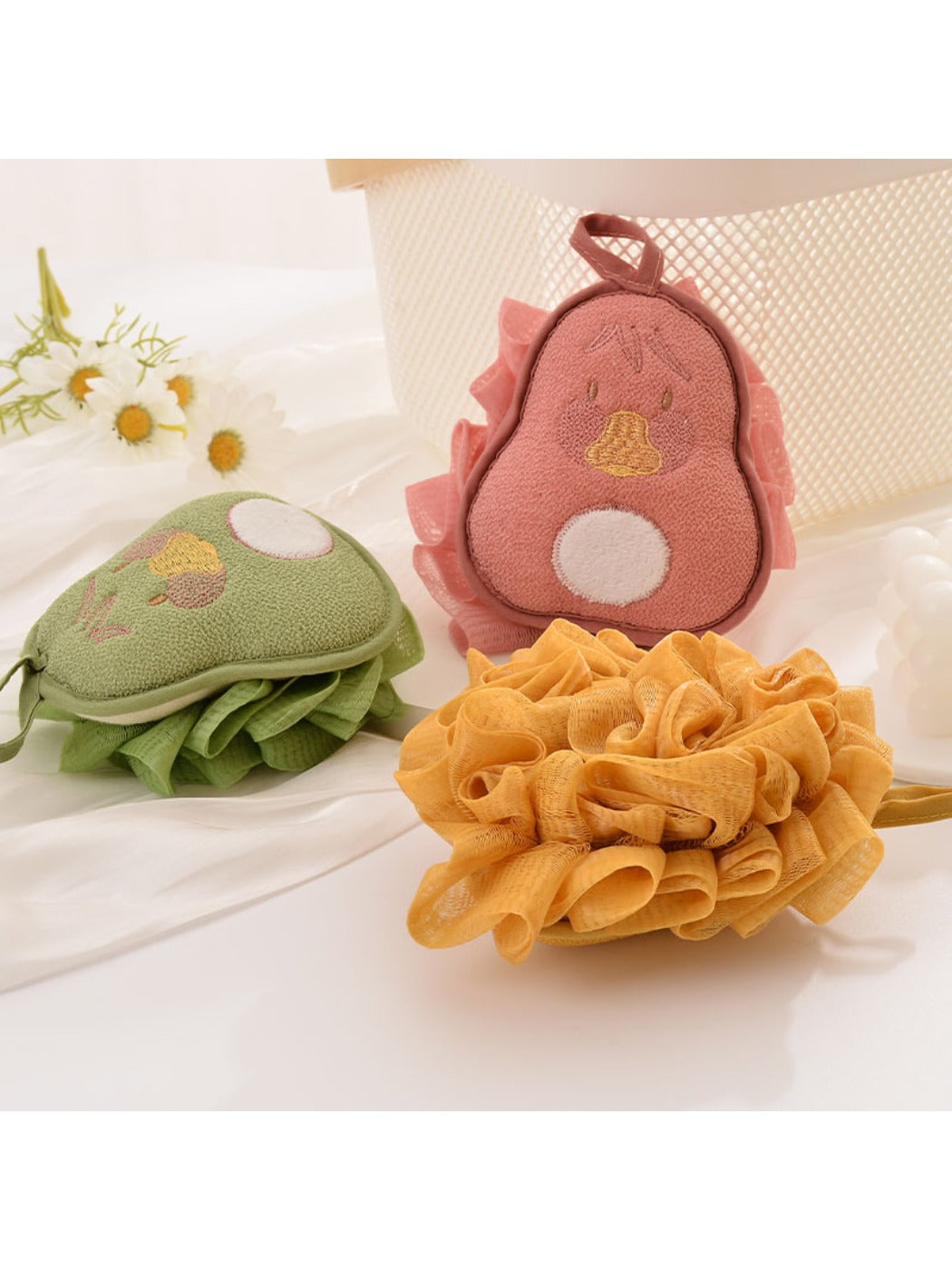 Papo - Pear Bath Ball Candy Color Soft Foaming