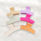 Beau - Minimalist Square Shape Plastic Hair Claw Clip