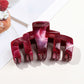 Beau - Geometric Marbled PS Alloy Hair Claw Clip