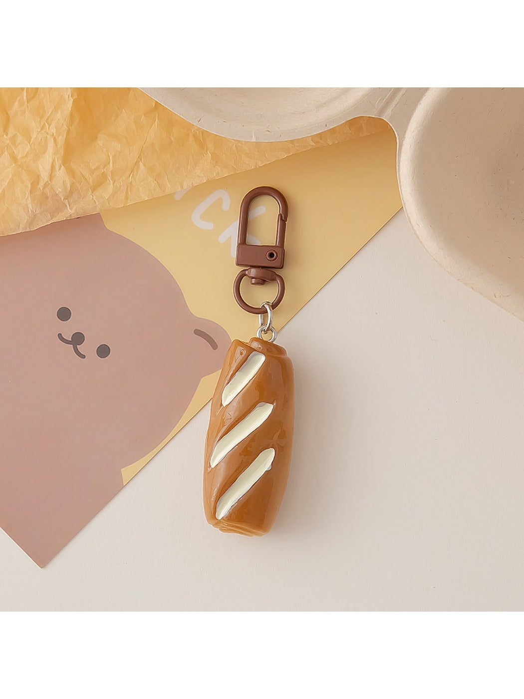 Keypus - Adorable Bread Shaped Keychain