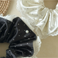 Gifty - Double Layer Dotted Lace Trim Scrunchie