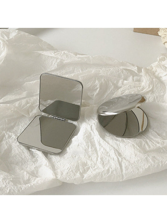 Mirroray - Stainless Steel Portable Double Mirror