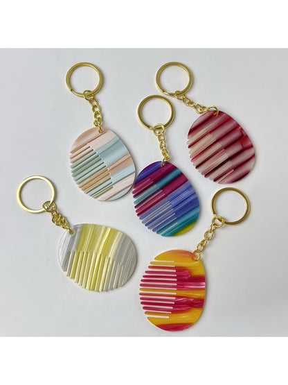 Keypus - Colorful Comb Keychain Charm