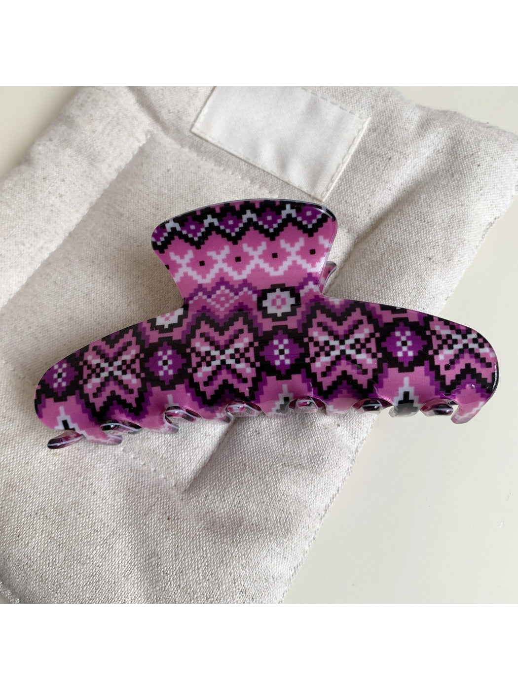 Beau - Elegant Stylish Plaid Hair Clip