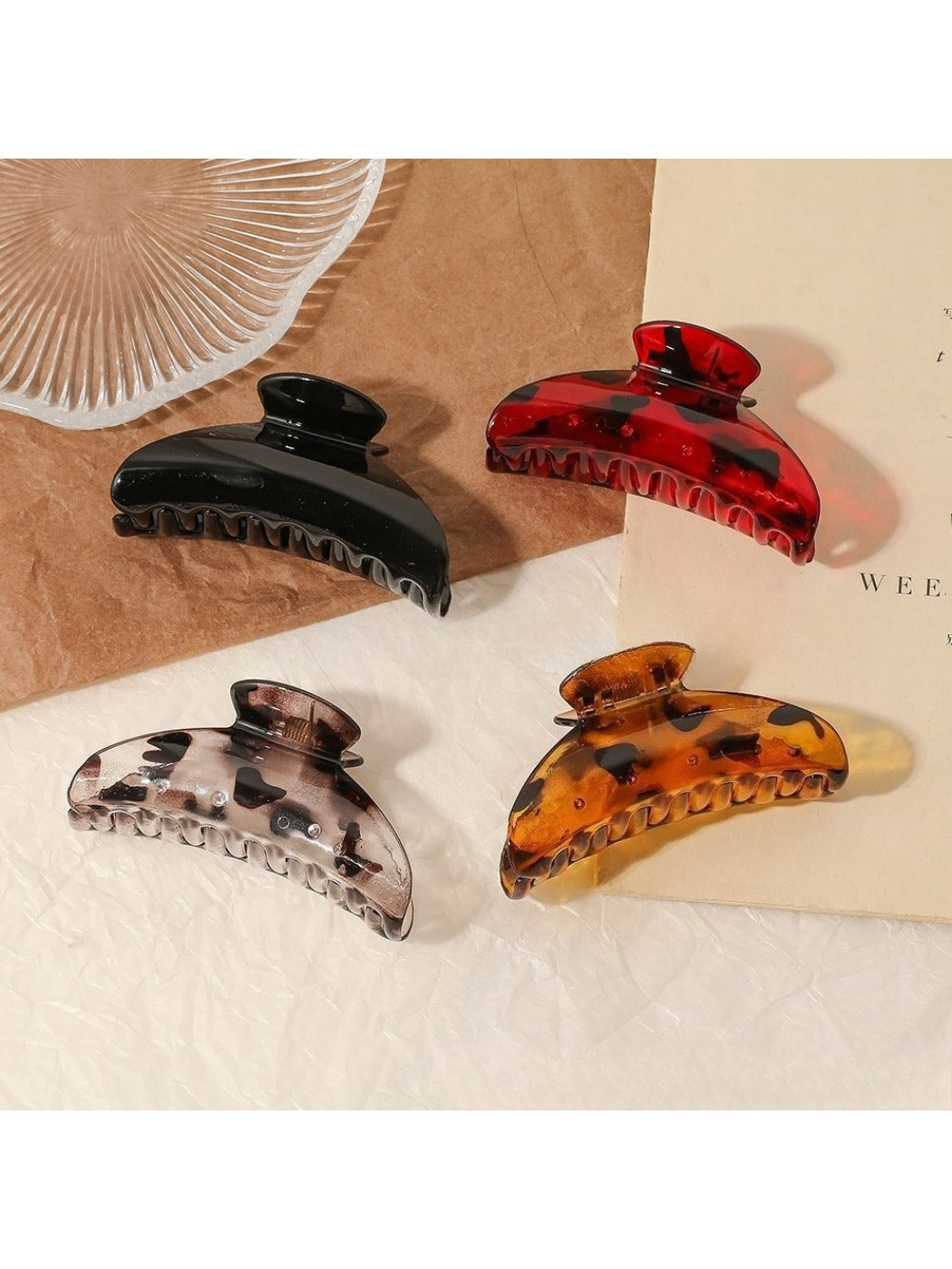 Beau - Elegant Half-Moon Hair Clip