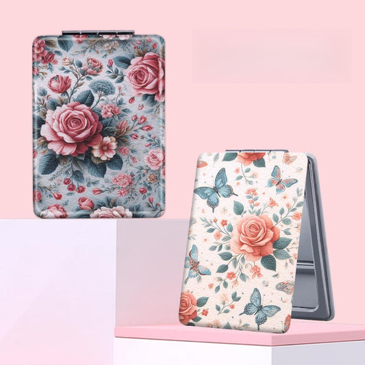 Mirroray - Butterfly Rose Foldable Portable Makeup Mirror