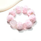 Lovra cute sweet beaded bracelet with pastel-colored round beads on a white background