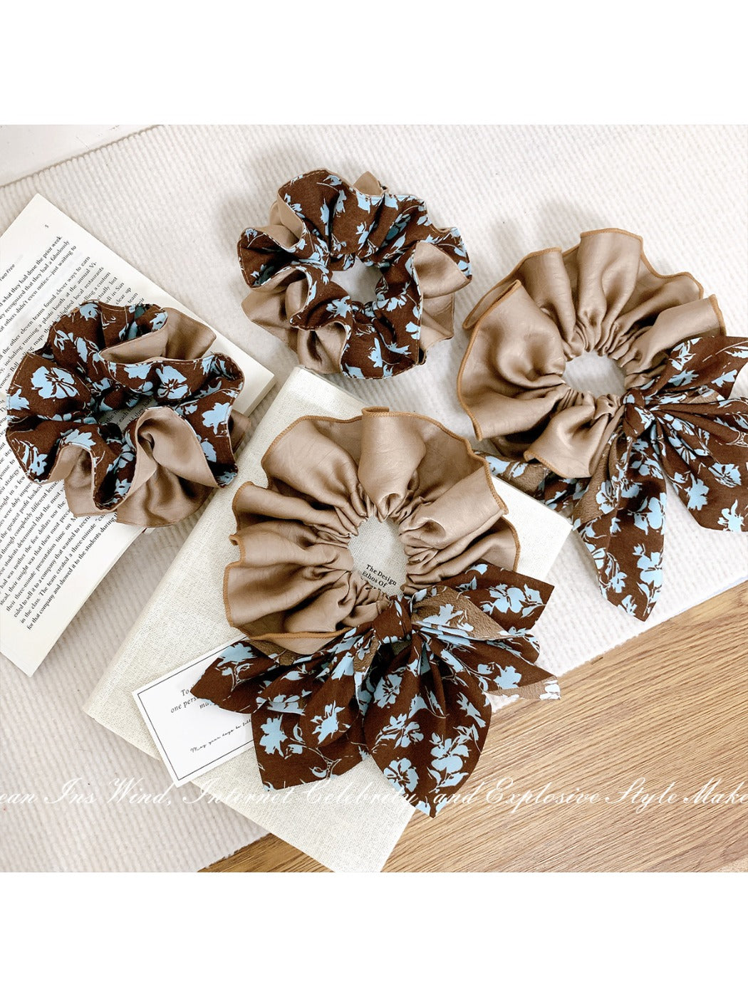 Gifty - Retro Broken Flower Hair Ring