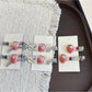 Beau - Cute Strawberry Side Barrette Alloy Hair Clip