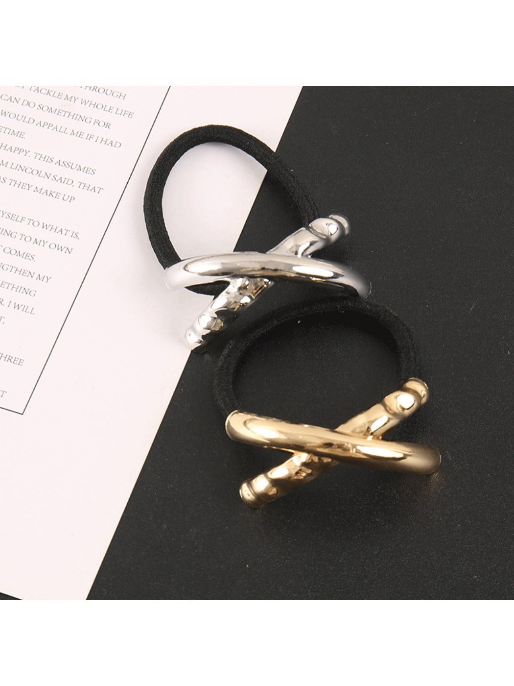 Gifty - Cross Simple Hair Tie