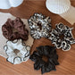 Gifty - Polka Dot Floral Scrunchie