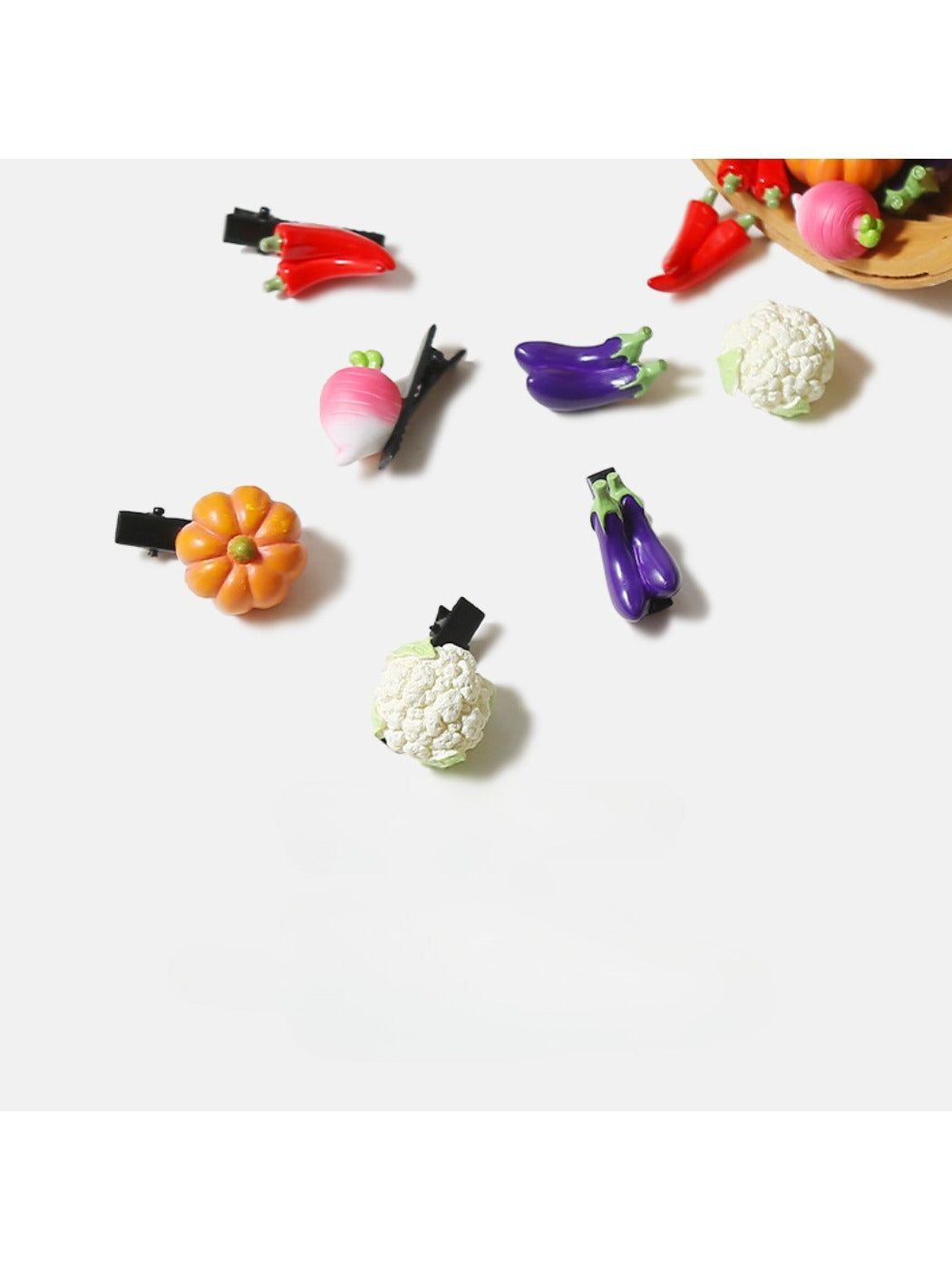 Beau - Mini Faux Vegetable Hair Clip