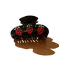 Beau - Heart Detail Glossy Claw Clip
