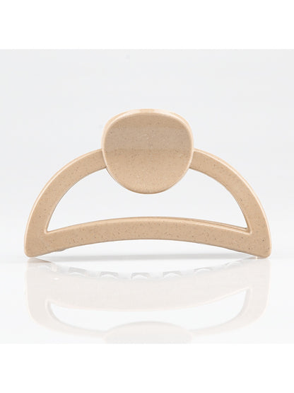 Beau - Minimalist Half Round Openwork Claw Clip