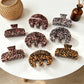 Beau - Elegant Style Leopard Print Claw Clip