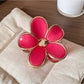Beau - Five Petal Flower Hair Claw Clip