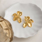 Earedge - Bougainvillea Floral Motif Earrings