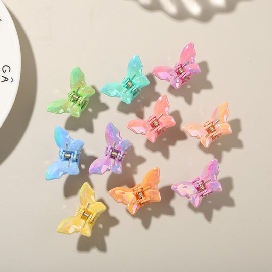 Beau - Glossy Butterfly Shape PS Alloy Claw Clip