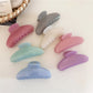 Beau - Fan Shaped Acrylic Alloy Hair Claw Clip