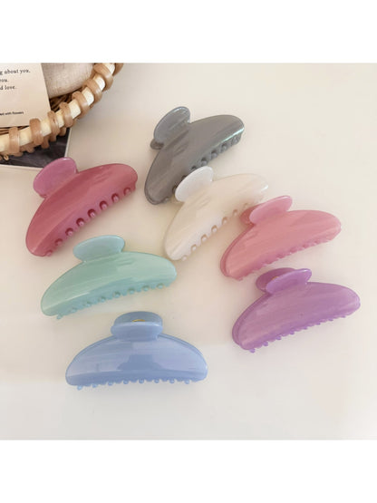 Beau - Fan Shaped Acrylic Alloy Hair Claw Clip