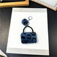 Keypus - Mini Leopard Print Bag Charm Keychain