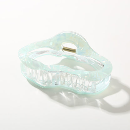 Beau - Cloud Shaped Acetate Hair Claw Clip