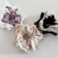 Gifty - Ballet Lace Bow Satin Hair Tie