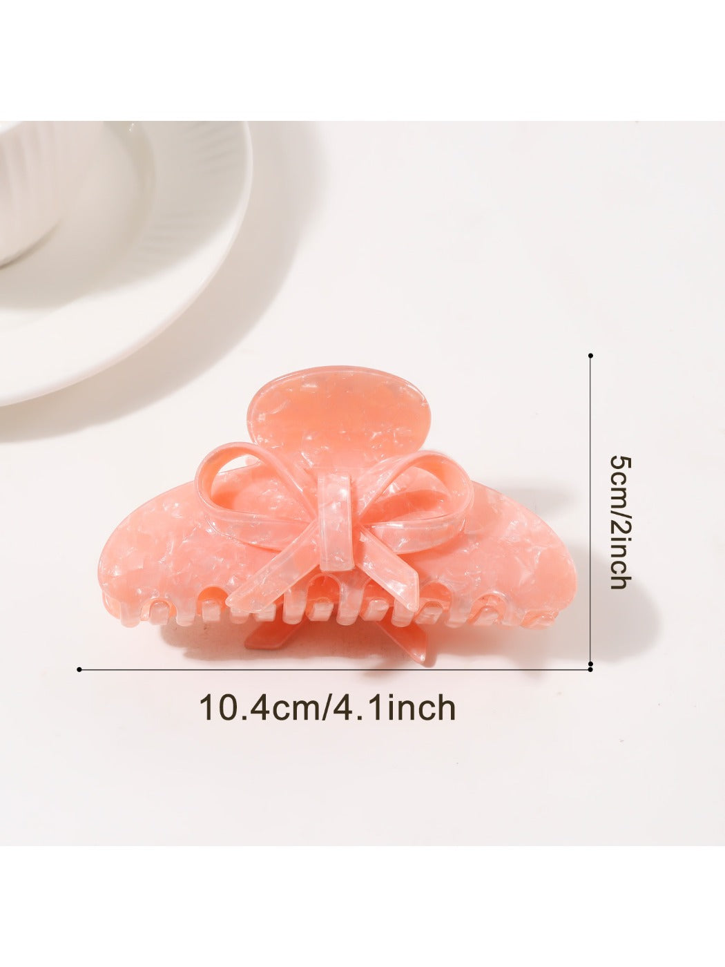 Beau - Fashionable Half Round Hair Claw Clips