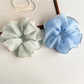 Gifty - Polyester Contrast Trim Oversized Scrunchie