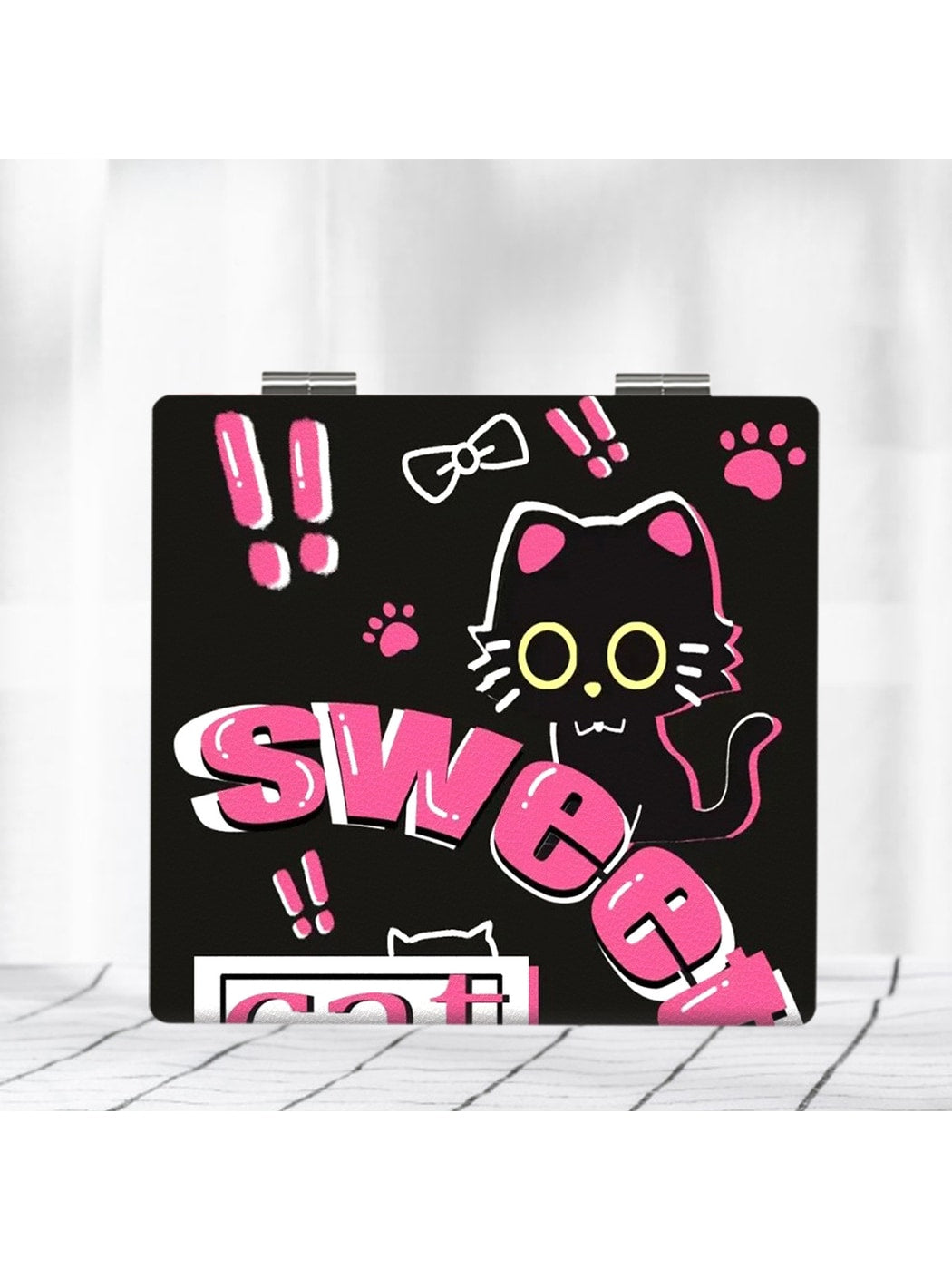 Mirroray - Y2K Print Folding Makeup Mirror