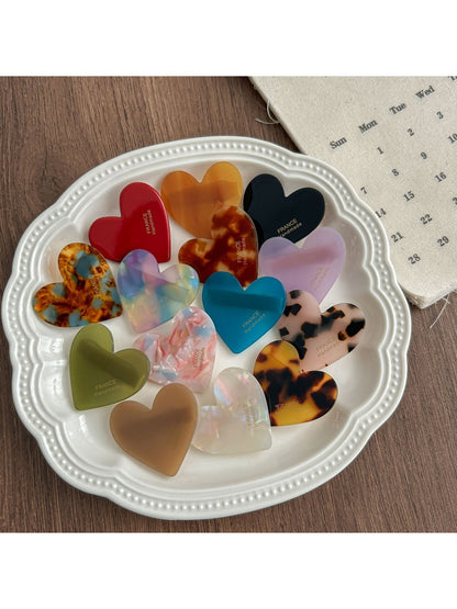 Beau - Sweet Heart Shaped Hair Clip