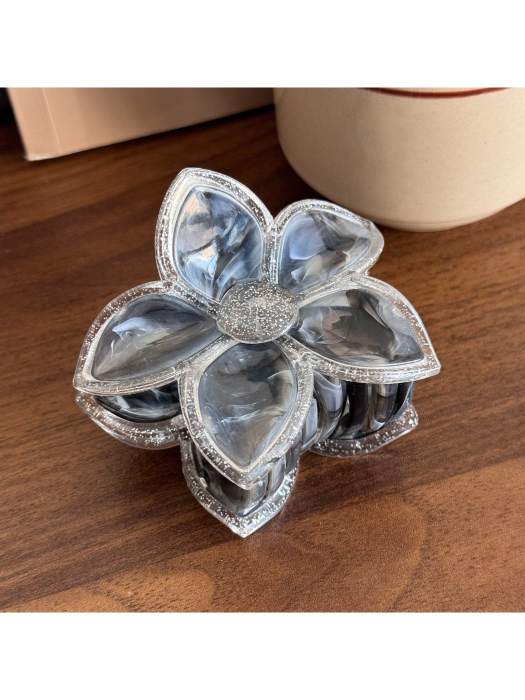 Beau - Floral Hair Claw Clip for Women