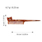Camerow - Cartoon Animal Acetate Long Handle Comb