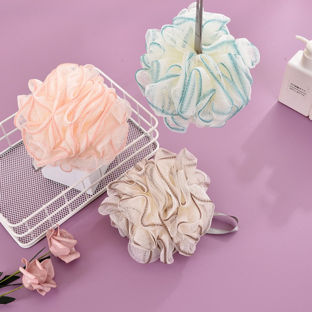 Papo - Hanging Multicolor Lace Bath Pouf