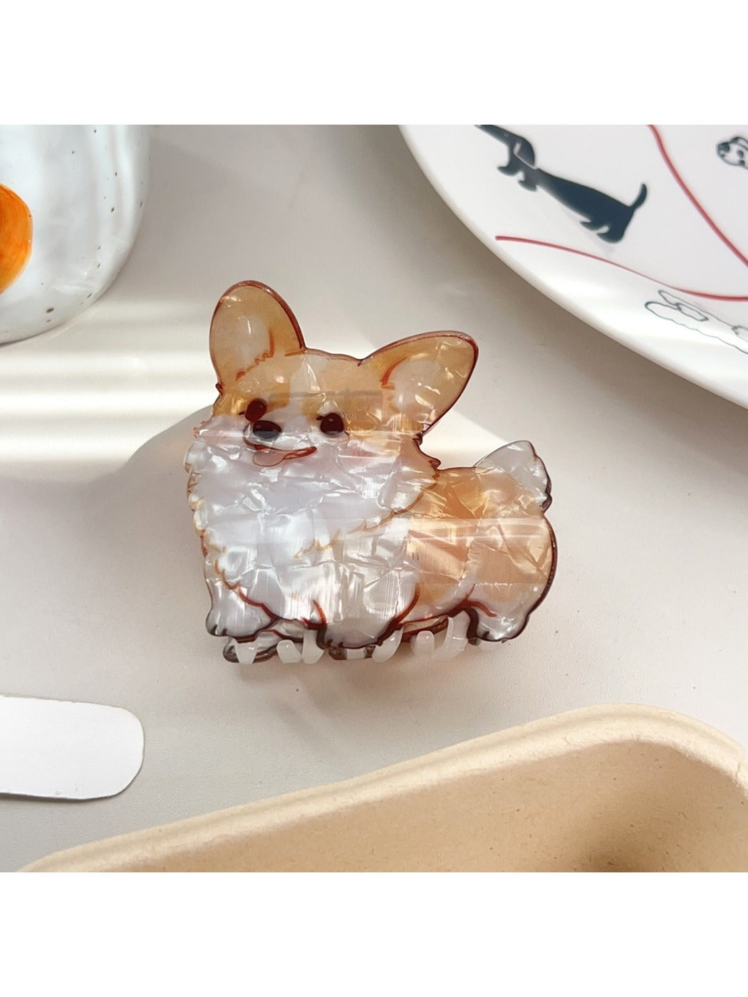 Beau - Cute Puppy Hair Clips