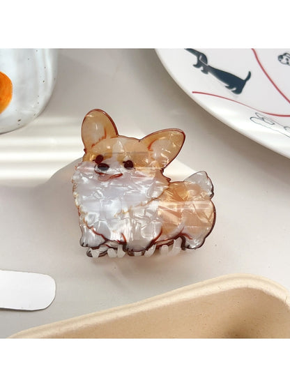 Beau - Cute Puppy Hair Clips