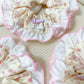 Gifty - Pink Floral Scrunchie Hair Ties