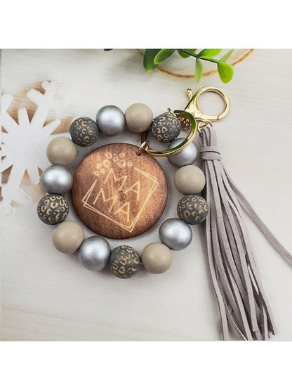 Keypus - Stylish Floral Tassel Keychain