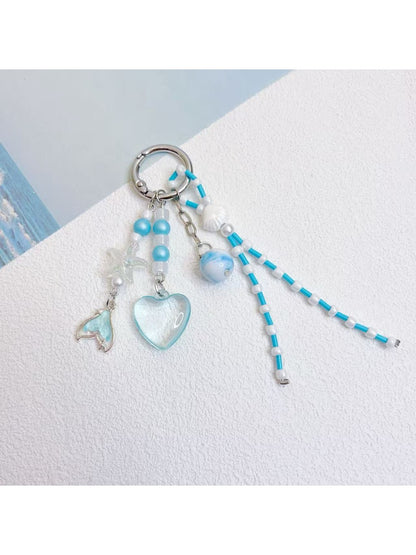 Keypus - Blue Ocean Themed Charm Keychain