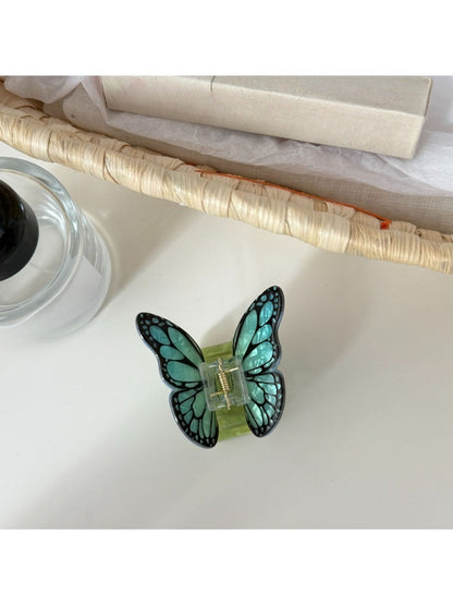 Beau - Butterfly Shape Patterned Hair Claw Clip