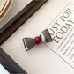 Beau - Glossy Acetate Fiber Bow Accent Hair Clip