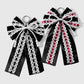 Keypus - Vintage Y2K Lace and Bead Bow Keychain