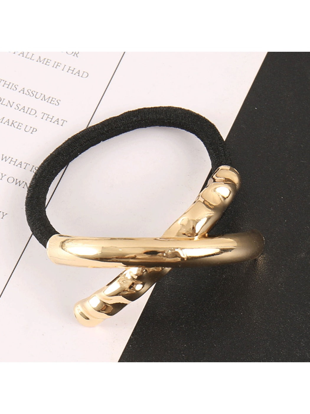 Gifty - Cross Simple Hair Tie