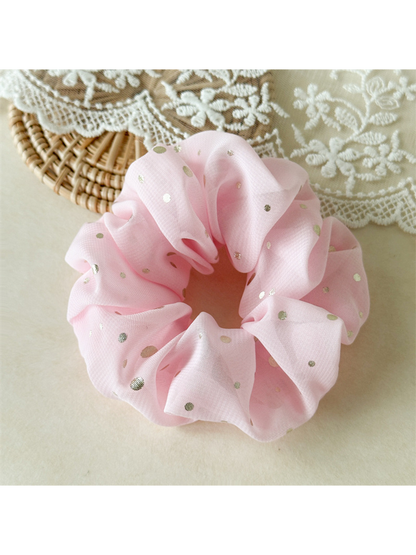 Gifty - Minimal Dot Elastic Hair Scrunchie