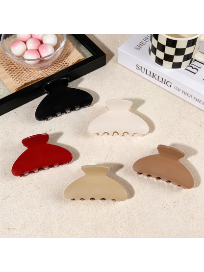 Beau - Matte Textured Vintage Style Claw Clip