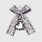 Keypus - Y2K Lace Bow Heart Mirror Keychain
