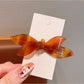 Beau - Acetate Fiber Butterfly Bow Spring Hair Clip