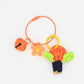 Keypus - Carrot Flower-Shaped Keychain
