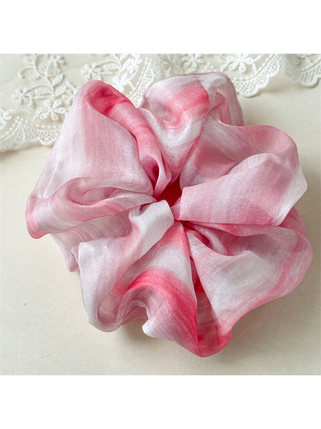 Gifty - Fresh Style Large Gathered Hair Scrunchie
